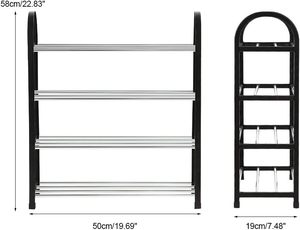 Estantes de Almacenamiento de Zapatos Multifuncionales Nuevos al por Mayor, Estantes de Múltiples Niveles, Estantes Apilables para Bolsas, Toallas, Libros - Product Image 3