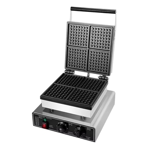 <span class=keywords><strong>Macchina</strong></span> per Waffle Quadrata 220V, Alta Qualità, Professionale, per 2 Pezzi - Product Image 3