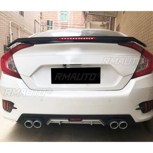 Alerón Trasero LED para Honda Civic 10ª y 10.5ª Generación (2016-2021), Edición Tailandesa, Estilo RS - Product Image 5