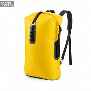 Mochila Impermeable de PVC de 20L con Cierre Enrollable, para Kayak, Senderismo, <span class=keywords><strong>Playa</strong></span>, Rafting, Escalada en Roca, Supervivencia, Venta al Por Mayor de Fábrica - Product Image 1