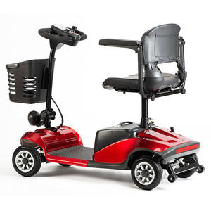 工場直販 サンプル対応 四輪 レッド 高齢者向け 電動カート ハンディキャップ シニアカー 12A 鉛蓄電池 - Product Image 5