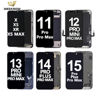 Pour 5/6/6s Plus/7/8/8plus/X/Xr/Xs Max/11/12/13/14 Pro Max Écran tactile LCD d'origine Remplacement 100% LCD TFT d'origine Incell