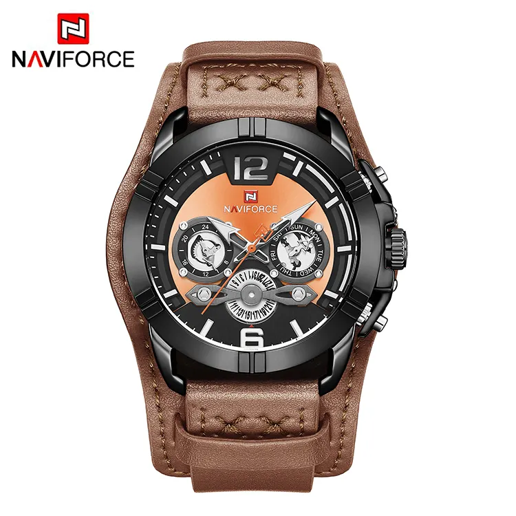 Calendar Casual Wristwatch navy force Men NAVIFORCE 9162 Sport Luxury Quartz Watches