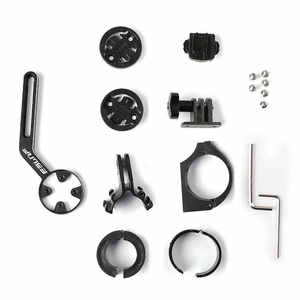 Support de compteur de vélo en alliage d'aluminium, support de guidon de vélo de route, compteur kilométrique, chronomètre, support <span class=keywords><strong>GPS</strong></span> pour Garmin <span class=keywords><strong>Bryton</strong></span> - Product Image 6