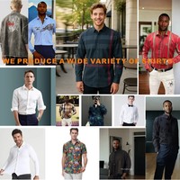 Kemeja flanel lengan pendek crop pria, 100% katun desain kotak dicuci musim panas dengan kancing jatuh bahu gaya kasual