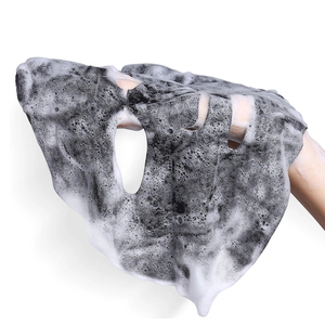 Maschera Viso Nera al Carbone di Bambù Private Label, Purificante Profonda e Idratante - Product Image 1