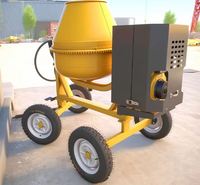 Petits mélangeurs de grande capacité, mélangeurs à béton commerciaux très demandés, des modèles portables de 500 L sont également disponibles.
