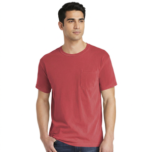 T-shirts unis pour hommes à prix de gros, personnalisables avec logo, faible MOQ, séchage rapide - Product Image 1
