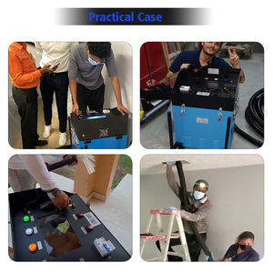 Machine de nettoyage de conduits d'air électrique neuve et vérifiée avec une puissance de 3600 W et un balai et un aspirateur pour un nettoyage complet de la poussière et des débris - Product Image 6