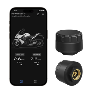 Bluetooth 5.0 <span class=keywords><strong>tpms</strong></span> חיצוני צמיג רכב ניטור מערכת iOS iOS אנדרואיד צג היישום טלפון נייד אנדרואיד - Product Image 1