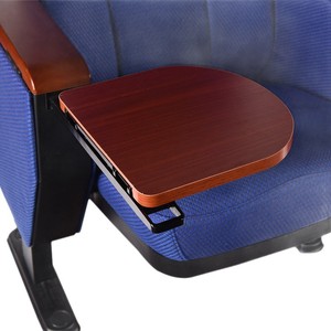 Chaises d'auditorium Starlight en tissu bleu avec accoudoirs pour cinéma, salle de conférence, salle de réunion - Product Image 4