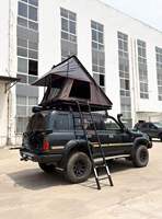 Tente de toit pliable imperméable 3000 mm, protection UV50+, abri de camping pour véhicules 4x4