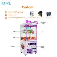 Vente en gros d'usine EPARK EP-G161 Machine d'arcade à pièces avec support en langue espagnole, machine à grue à prix, distributeur automatique