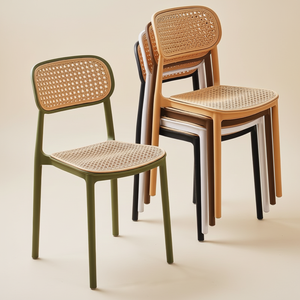 <span class=keywords><strong>Chaise</strong></span> de salle à manger empilable moderne en plastique PP, <span class=keywords><strong>pour</strong></span> usage domestique, extérieur, loisirs, petite taille, avec accoudoirs, chaises de restaurant, meubles - Product Image 4