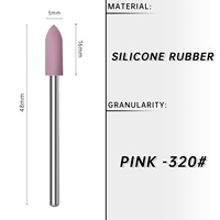 Evolisse Beauty Nagelbohrer-Aufsätze mit Mehrfacher Körnung, Silikon-Polierpuffer & Acryl-Polierer für Professionelle Anwendung - Hitzebeständig
