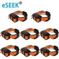 ESEEK Jagdhalsband GPS Hundetrainingshalsband mit Fernbedienung 15 Meilen Reichweite Tracking Elektrischer GEO-Zaun Stimulation Vibration