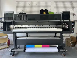 Neuer 600 mm 1,6 m 1,8 m industrieller Öko-lösungsmittelsublimations-großformatdrucker i3200 xp600 i1600 kopf tintenstrahldrucker