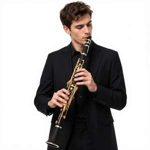 <span class=keywords><strong>Clarinetto</strong></span> a pistoni singoli F17 <span class=keywords><strong>in</strong></span> Sib placcato oro per principianti adulti, esibizioni e uso scolastico, prodotto <span class=keywords><strong>in</strong></span> Cina - Product Image 1