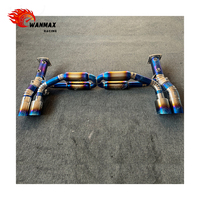 Système d'échappement en titane haute performance à commande électronique pour Porsche 911 Turbo S 3.8T avec downpipe – Vente directe usine