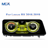 12.3 pouces Android 9.0 Octa Core Auto Radio Stéréo Headunit GPS Navigation Voiture Vidéo DVD pour Lexus RX300 RX450h F Sport 2016-2019
