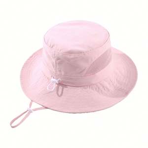 Nouveau Chapeau Bob de Pêcheur d'Été 2025 de Haute Qualité pour Enfants, Protection Solaire, Séchage Rapide, Respirant, pour la Plage - Product Image 5