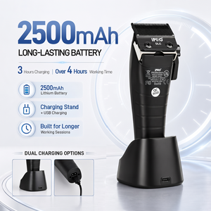 IPRO Probarbers Tagliacapelli Professionale con Motore Brushless 7500rpm, Lame DLC per Rimozione Peli - Product Image 3