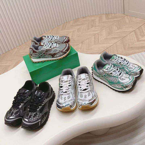 Zapatillas de Moda para Hombre y Mujer, Diseño Nuevo, Cuero de Alta Calidad, Transpirables, Ligeras, con Cordones, Punta Suave, Estilo BV - Product Image 3