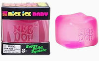 Cube anti-stress en silicone style Schylling, jouet à presser pour soulager le stress sensoriel unisexe