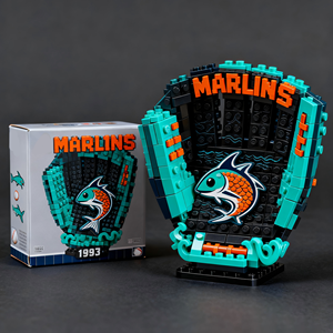 Juguete Educativo con Temática <span class=keywords><strong>de</strong></span> Guante <span class=keywords><strong>de</strong></span> Béisbol, Bloques <span class=keywords><strong>de</strong></span> Construcción, Rompecabezas para Niños y Estudiantes, Caja <span class=keywords><strong>de</strong></span> Regalo <span class=keywords><strong>de</strong></span> Plástico, Edades 14+ - Product Image 4