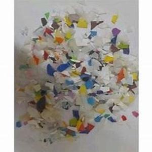 Fragmentos de HDPE Reciclado, 99% de Alta Pureza, Escamas Azules Transparentes, Materia Prima Plástica para Fabricantes de Componentes de Moldeo por Inyección - Product Image 5