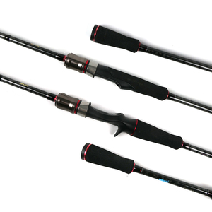 <span class=keywords><strong>Canne</strong></span> à pêche LangYa3 2.4m 2.7m 3.3m en carbone pour spinning, baitcasting, jigging et pêche à la <span class=keywords><strong>mouche</strong></span>, <span class=keywords><strong>action</strong></span> moyenne, pour la pêche en eau salée aux leurres et aux crevettes - Product Image 1