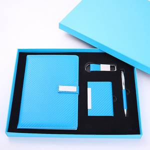 Hadiah promosi barang hadiah Medis Dokter perusahaan Vip eksekutif 4in 1 bisnis A5 Notebook pemegang kartu Set hadiah - Product Image 4