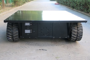 Vente en gros E-power 600kg 45 km/h Plate-forme plate électrique complète ATV Véhicule à chenilles Châssis de robot Construction de chenilles en caoutchouc - Product Image 3