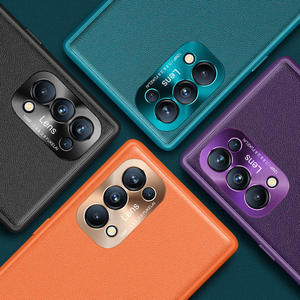 Hina factory-protector de lente para teléfono móvil, cubierta de lujo anticaída, color naranja - Product Image 2