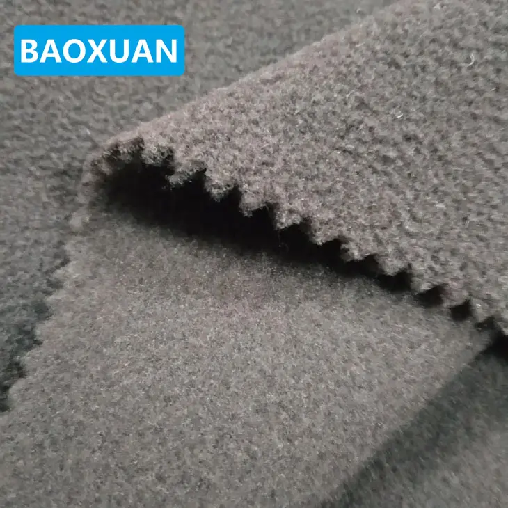 Nuovo design 100% poliestere micro polar fleece tessuto per l'industria tessile
