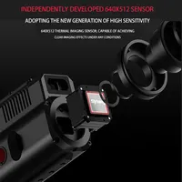 Sytong MM06-50LRF 640*512 50mm Objectif Caméra Thermique Extérieure HD Infrarouge Vision Nocturne Dispositif de Vision Nocturne Infrarouge 8x Grossissement Portée 1000m