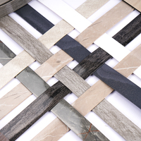 Bande de chant de garnitures de bordure en PVC de haute qualité pour accessoire d'armoire de cuisine