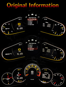 Instrumento de velocidad para salpicadero de 12,3 pulgadas, grupo digital LCD para Porsche Cayenne 2011-2017, panel de instrumentos, cabina, carplay - Product Image 6
