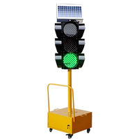 Ventes directes d'usine de qualité étanche urbaine et rurale IP66 120lm 12V 80W feux de signalisation temporaires à énergie solaire