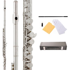 <span class=keywords><strong>Flauta</strong></span> <span class=keywords><strong>de</strong></span> <span class=keywords><strong>Viento</strong></span> JYFL201N <span class=keywords><strong>de</strong></span> Alta Calidad <span class=keywords><strong>de</strong></span> Seasound Factory, 16 Orificios, Estuche <span class=keywords><strong>de</strong></span> Cuero y <span class=keywords><strong>Madera</strong></span>, Niquelado, Aluminio Cerrado, Opciones OEM - Product Image 6