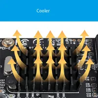 Kartu Ekspansi PCIe ke SATA3.0 4-Port, Konverter PCIe 1X-16X, Kartu Tambahan untuk Komputer PC HDD SSD, Adaptor Perluasan Penyimpanan