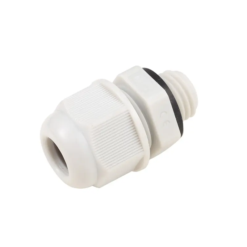 PG Grey and Black Nylon Plastic Waterproof Rubber Cable Gland Cover nylon brass and stainless steel metal cable gland