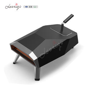 Four à pizza barbecue commercial avec <span class=keywords><strong>gaz</strong></span> authentique brique <span class=keywords><strong>pierre</strong></span> <span class=keywords><strong>de</strong></span> <span class=keywords><strong>lave</strong></span> haute capacité <span class=keywords><strong>de</strong></span> cuisson au <span class=keywords><strong>gaz</strong></span> 3 brûleurs four à pizza rotatif - Product Image 5