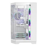 Boîtier PC Gaming ATX Moderne avec Ports USB 3.0 Frontaux, Cache Alimentation Inférieur, 4 Emplacements d'Extension – Idéal pour Gamers (Commande en Gros)