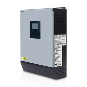 Inverter Tenaga Surya PWM 3Kva 2022 W, dengan Pengisi Daya Baterai 24DC Hingga 220VAC 2400 Watt Gelombang Sinus Murni 3000 Baru