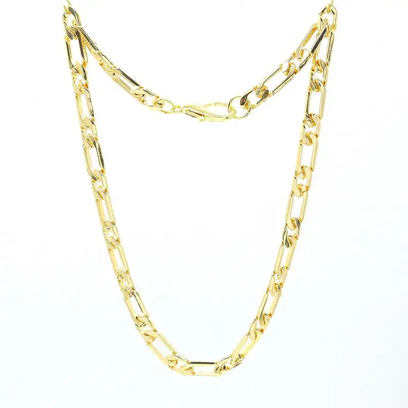 European Hip Hops 2022 Fashion Party Trendy Adjustable Length 14k Gold Plated Necklace Jewelry