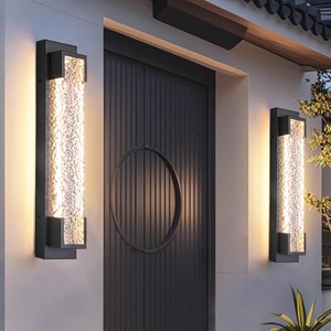 Outdoor Wall Lamp Long Strip LED COB 4000K Waterproof For Courtyard Pillars Exterior Use - Product Image 2