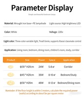 Lampu Plafon Logam Bentuk Awan Eropa Modern dengan Remote Control LED AC untuk Ruang Tamu