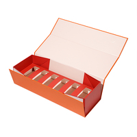 Boîtes pliables à fermeture magnétique imperméables en matériaux recyclés avec logo personnalisé, boîtes cadeaux rigides pour l'emballage de crème pour les yeux et d'huile essentielle