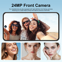 Mini I17 Pro Max 5G Smartphone Kecil Sistem Android 14 Dual SIM 6GB+128GB HD GPS WiFi Dual Kartu SIM Layar 5.0 Inci Ponsel Pintar Kecil